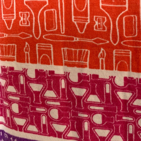 Svaha USA Steam Rainbow Twirl Dress XL Pockets Organic Cotton Teacher Math Artsy - Picture 6 of 15